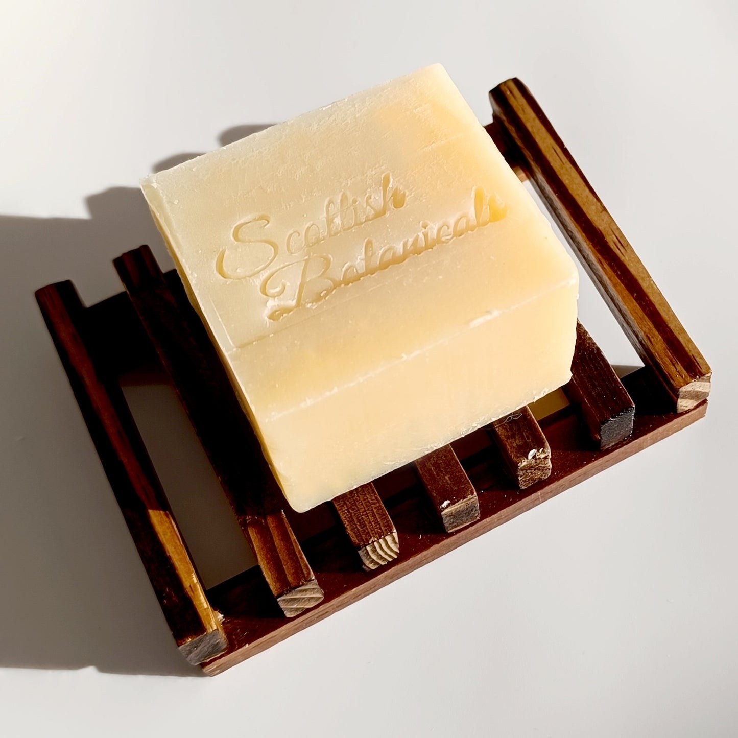 Vegan shampoo bar duo with ginger and witch hazel in eco-friendly gift box