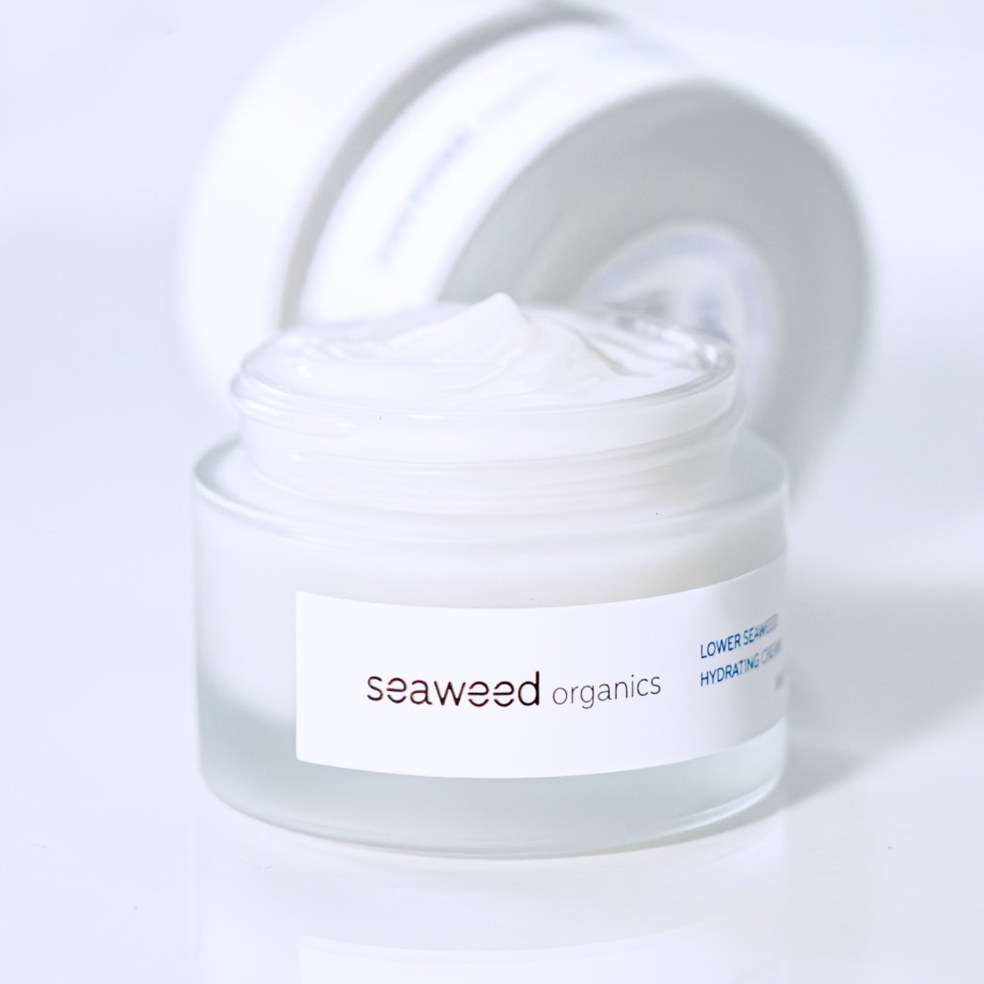 SEAWEED ORGANICS Lower Seaweed Hydrating Cream – a rich, moisturizing cream infused with seaweed extracts, formulated to provide deep hydration and nourishment for soft, smooth, and supple skin. by diana drummond