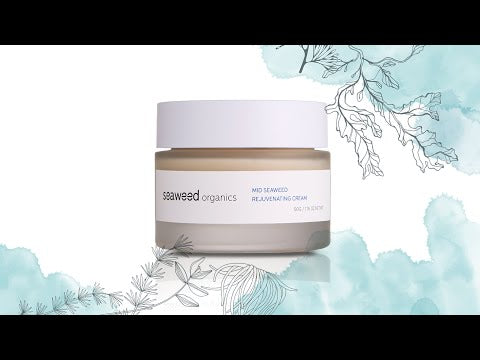Seaweed organics Mid Seaweed Rejuvenating Cream with Scottish seaweed extracts. it helps restores radiance and complexion your skin.