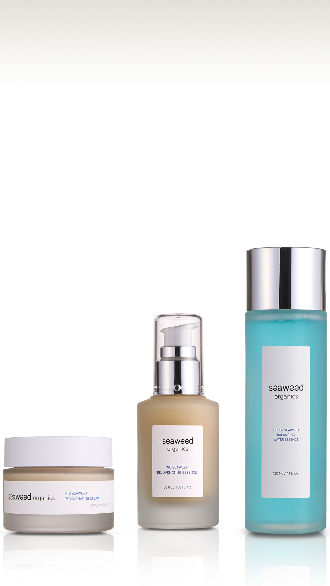 SEAWEED ORGANICS Upper+Mid gift set – nourishing skincare collection with seaweed extracts