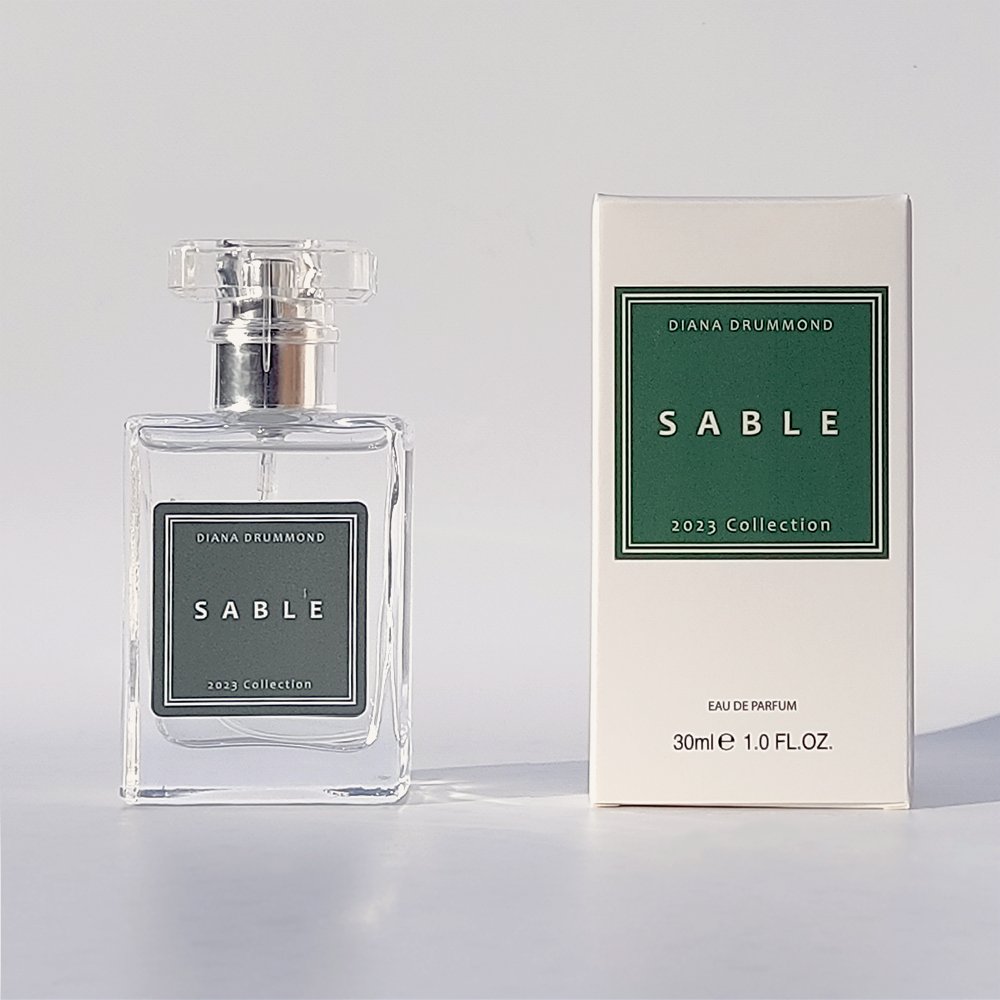 DIANA DRUMMOND Sable 2023 – luxurious Scottish perfume with rich scent profile
