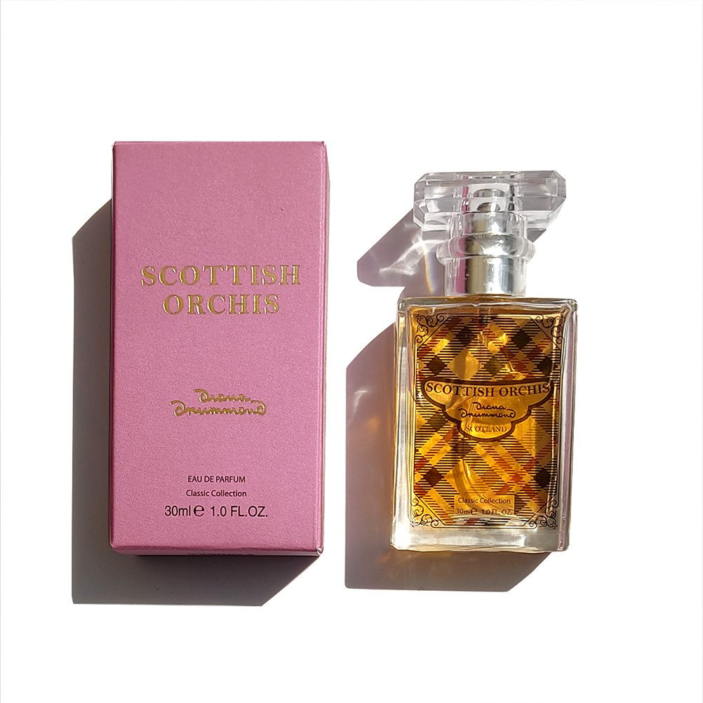 "Scottish Orchis Classic" by Diana Drummond is a sophisticated fragrance designed to evoke cherished memories through its unique blend of scents.
