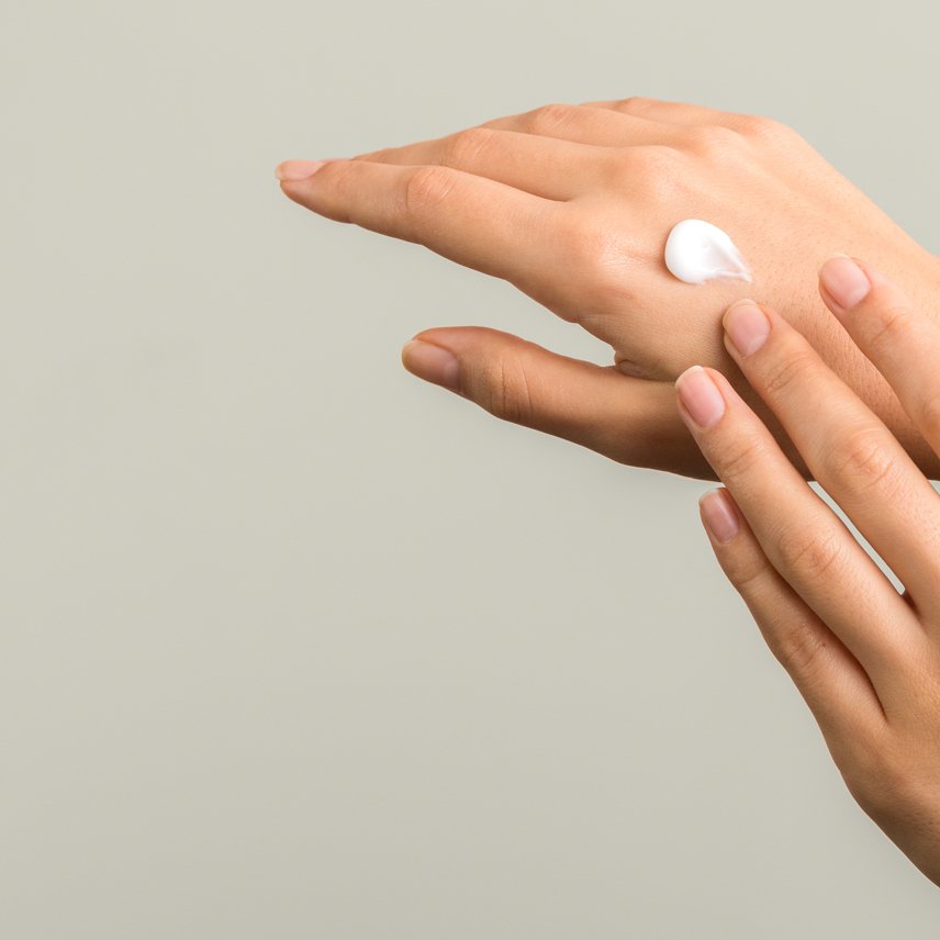 Moisturising hand cream in jar enriched with nourishing seaweed extracts