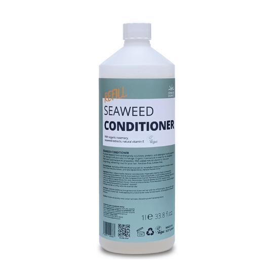Vegan Seaweed Hair Conditioner Refill pouch by SEAWEED ORGANICS