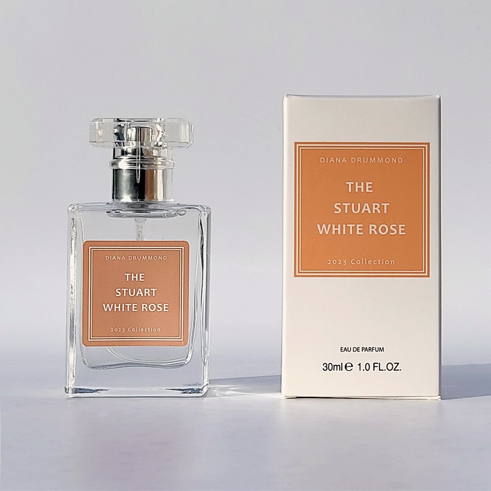 DIANA DRUMMOND The Stuart White Rose 2023 – sophisticated Scottish white rose scent