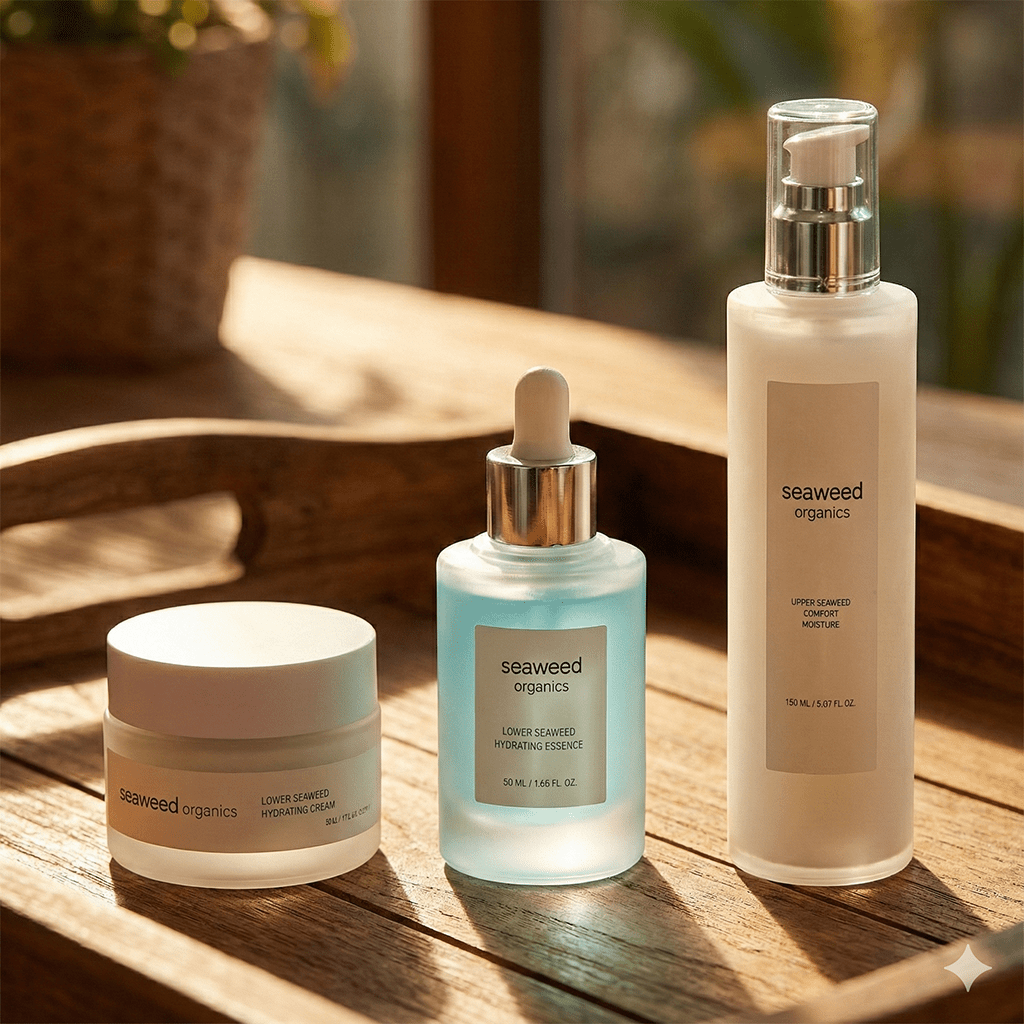 Upper comfort+Lower skincare gift set - Diana DrummondUpper comfort+Lower skincare gift setGift skincareSEAWEED ORGANICSDiana Drummond