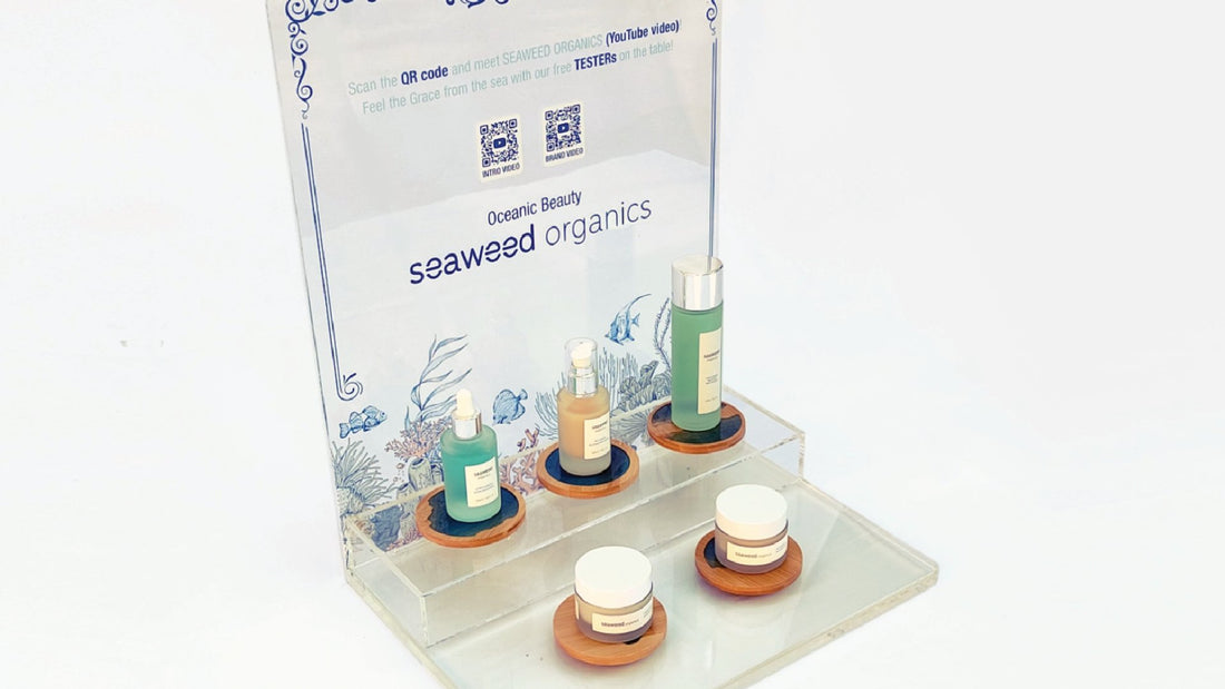 Skincare Display Stands - Diana Drummond