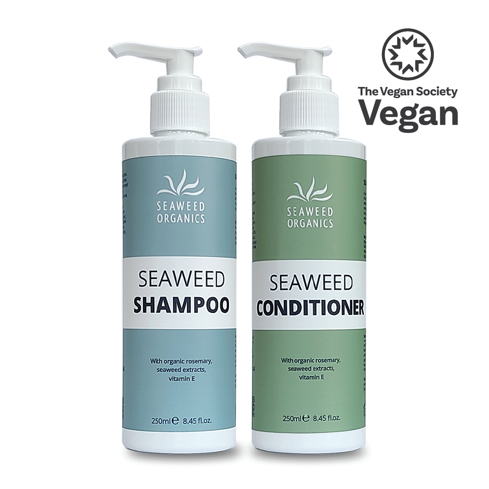 Vegan Seaweed Shampoo & Conditioner set