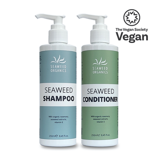 Vegan Seaweed Shampoo & Conditioner set