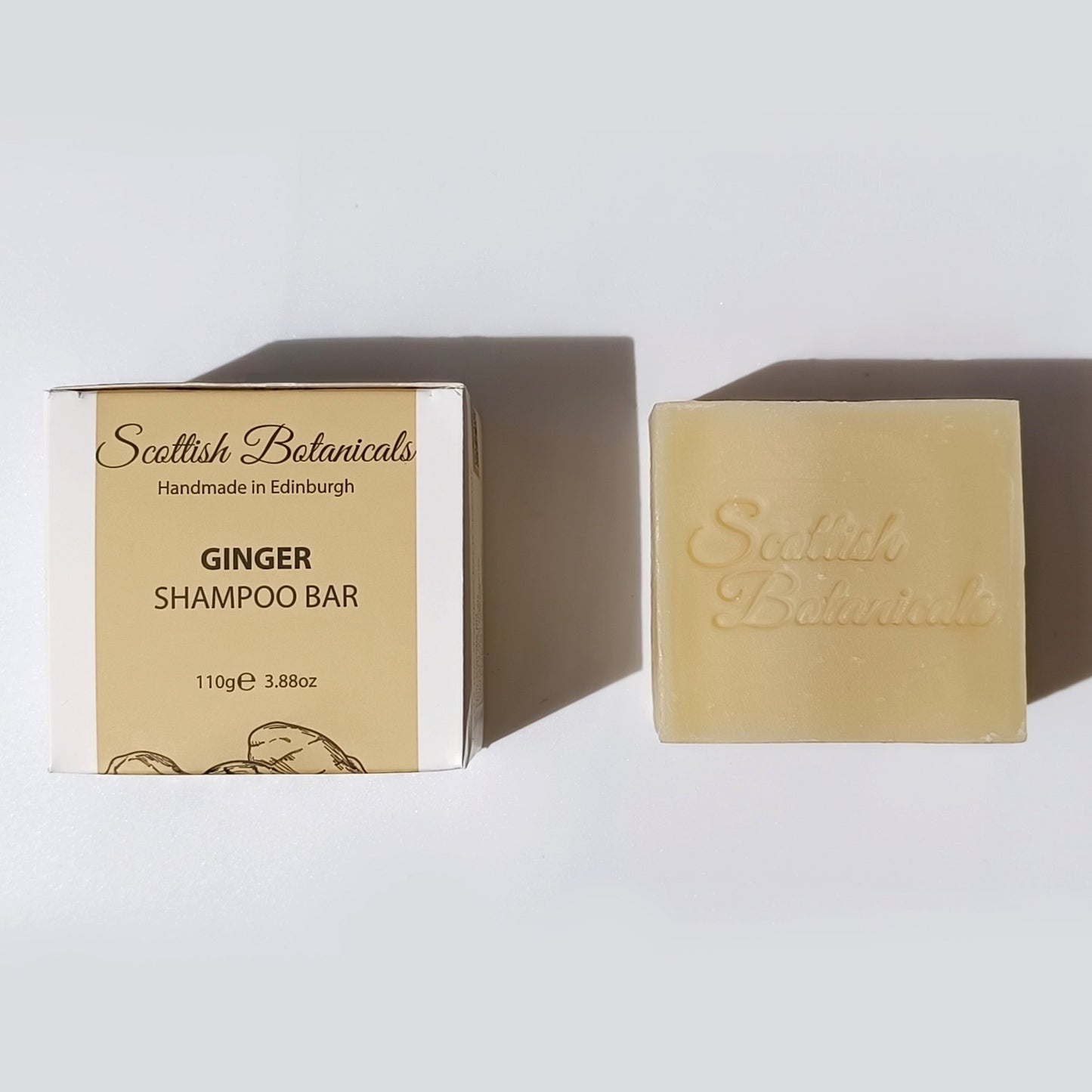 Ginger shampoo bar - Diana DrummondGinger shampoo barBar SoapSCOTTISH BOTANICALSDiana Drummond