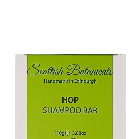 SCOTTISH BOTANICALS Hop Shampoo Bar – a natural shampoo bar infused with hops, designed to gently cleanse, nourish, and strengthen hair, leaving it soft, smooth, and revitalized. by diana drummond
