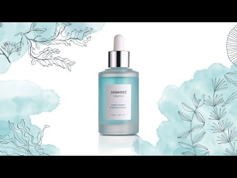 Seaweed organics Lower Seaweed Hydrating Essence with Scottish seaweed extracts. it helps to Soothe and smooth your skin.