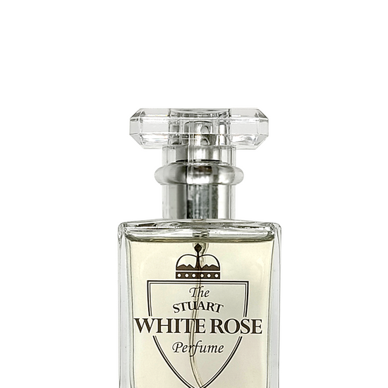 The Stuart White Rose Classic by Diana Drummond is the inaugural fragrance in their royal series of Scottish perfumes. 