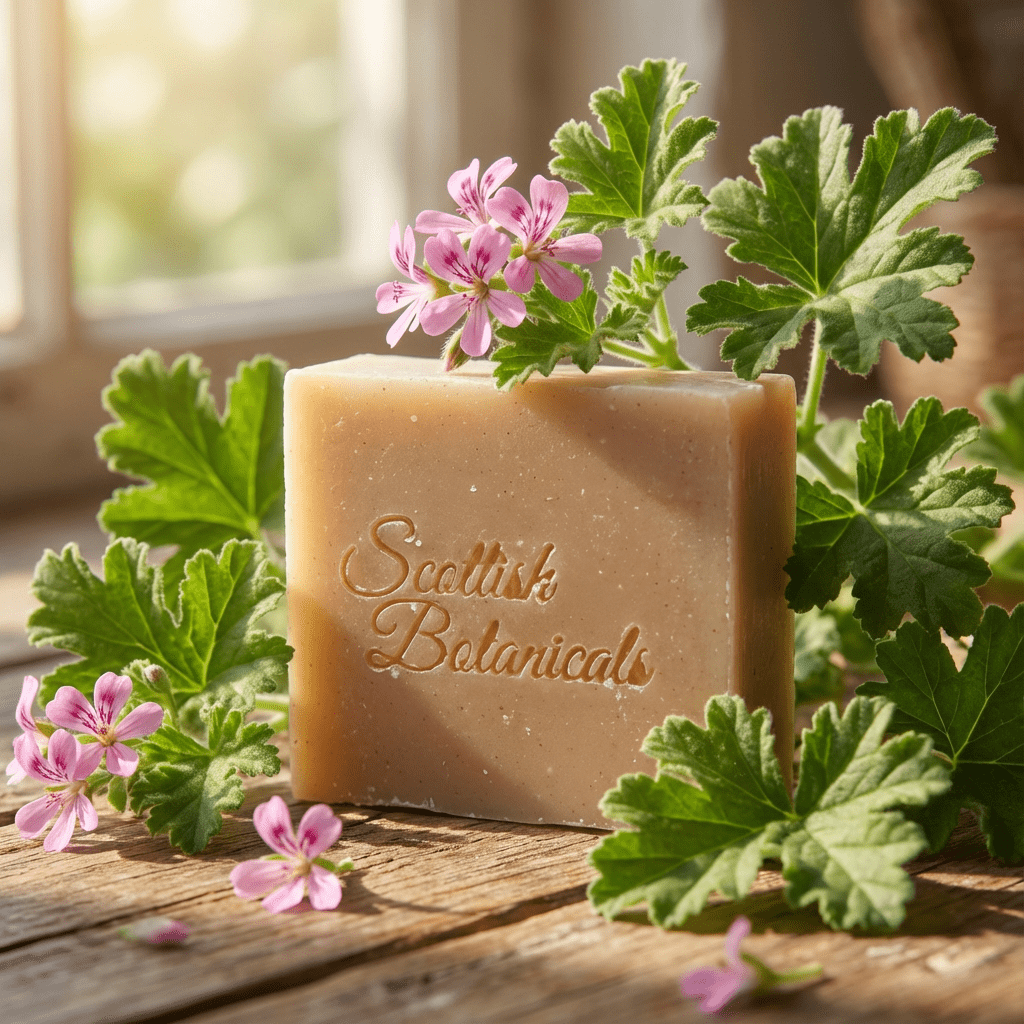 Rose Geranium Soap - Diana DrummondRose Geranium SoapBar SoapSCOTTISH BOTANICALSDiana Drummond