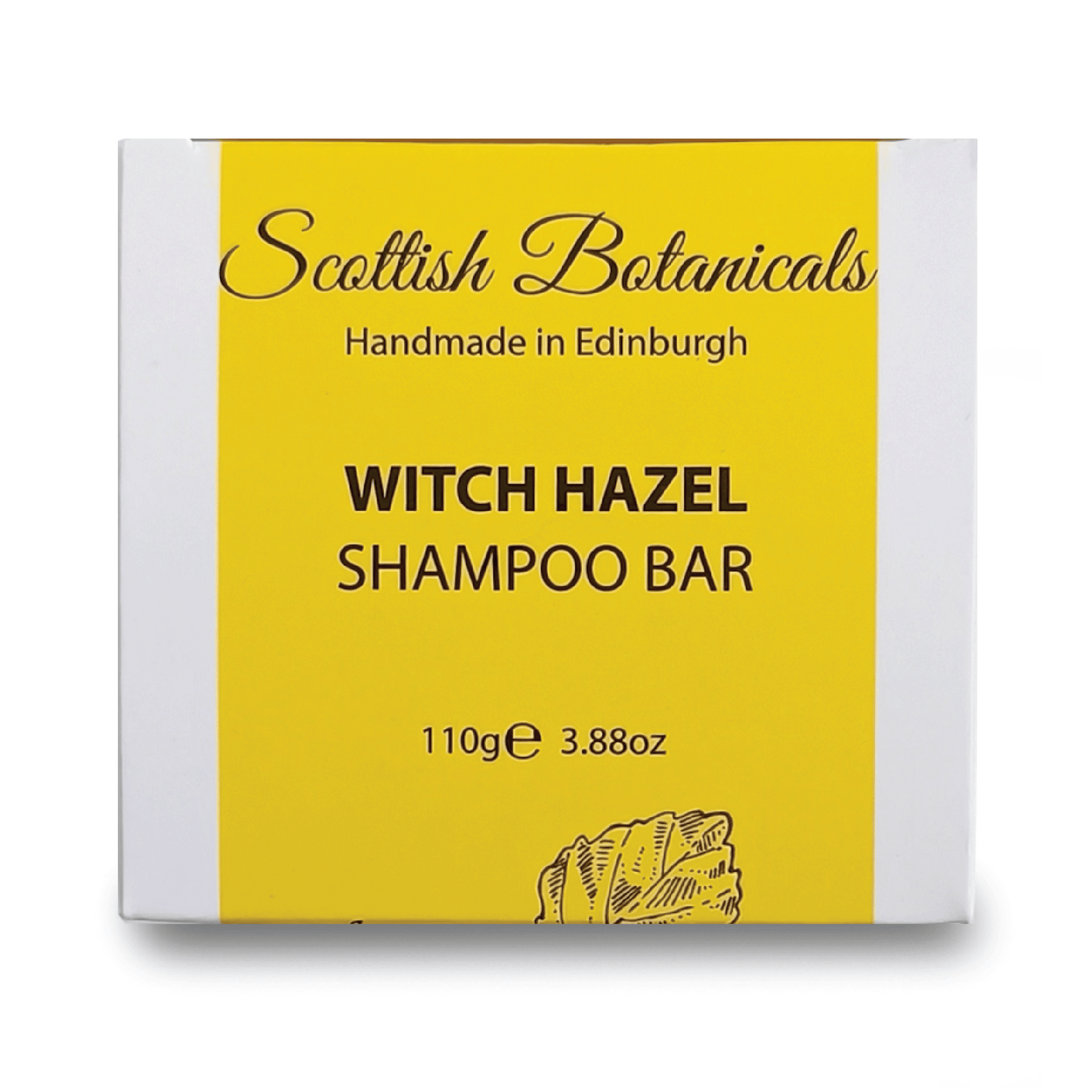 SCOTTISH BOTANICALS Witch Hazel Shampoo Bar – a gentle, natural shampoo bar infused with witch hazel, formulated to cleanse, soothe, and balance the scalp while promoting healthy, shiny hair. by diana drummond