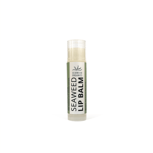 SEAWEED ORGANICS Moisturising Seaweed Lip Balm – a hydrating lip balm enriched with seaweed extracts, formulated to nourish, protect, and soften lips, leaving them smooth and moisturized. by diana drummond