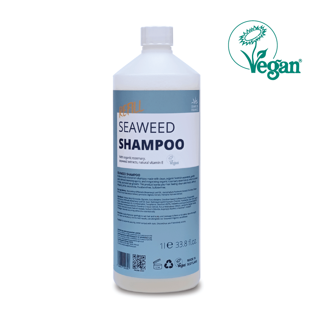Vegan Seaweed Shampoo - Refill - Diana DrummondVegan Seaweed Shampoo - Refillrefill shampooSEAWEED ORGANICSDiana Drummond