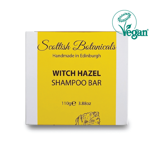 Vegan Witch hazel shampoo bar - Diana DrummondVegan Witch hazel shampoo barshampoo barScottish BotanicalsDiana Drummond